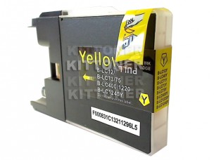 Brother LC1280XLY - Cartouche d'encre jaune compatible