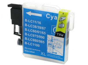 Brother LC980C - Cartouche d'encre compatible cyan