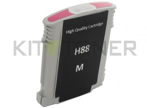 HP C9392AE - Cartouche d'encre compatible magenta 88 xl