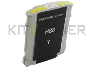 HP C9393AE - Cartouche d'encre compatible jaune 88 xl