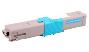 Oki 44469706 - Cartouche de toner compatible cyan