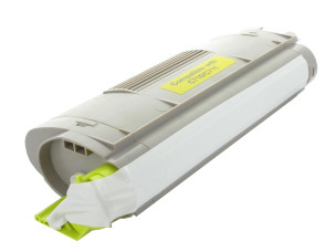 Oki 44318605 - Cartouche de toner compatible jaune