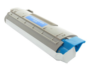 Oki 44315307 - Cartouche de toner cyan compatible