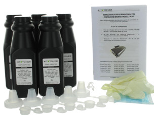 Brother TN2000 - Lot de 5 kits de recharge toner compatibles