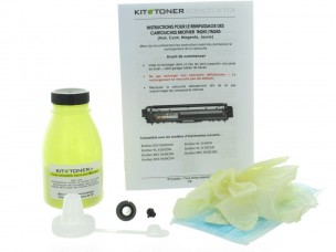 Brother TN245Y - Kit de recharge toner compatible jaune
