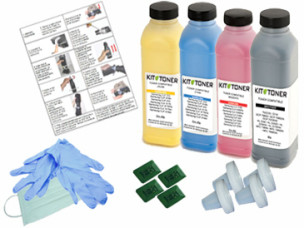 Xerox 106R01271, 106R01273, 106R01272, 106R01274 - Kit de recharge toner compatible 4 Couleurs