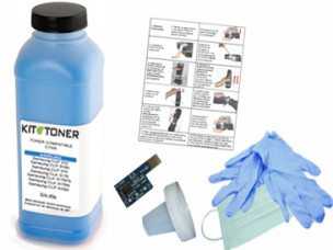 Xerox 106R01278 - Kit de recharge toner compatible Cyan