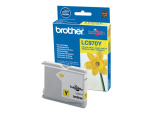 Brother LC970Y - Cartouche d'encre d'origine jaune