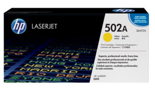 HP Q6472A - Cartouche de toner d'origine jaune