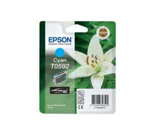 Epson C13T059240 - Cartouche d'encre cyan de marque T0592