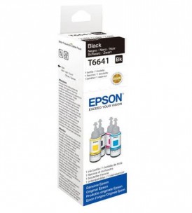 Epson T6641 - Recharge d'encre noire originale