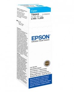 Epson T6642 - Recharge d'encre cyan originale
