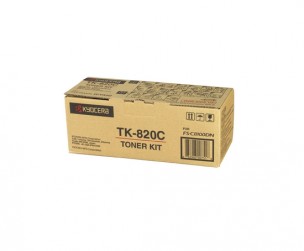 Kyocera TK820C - Cartouche de toner cyan original