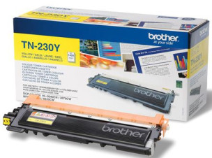 Brother TN230Y - Cartouche de toner d'origine jaune