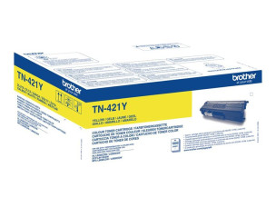 Brother TN421Y - Cartouche de toner jaune TN421Y