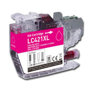 Brother LC421XLM - Cartouche encre magenta compatible Brother LC421XLM