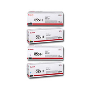  Canon 055H - Pack de 4 toners originaux