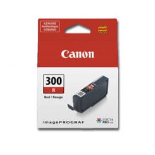 Canon PFI 300R - Cartouche encre origine rouge