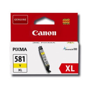 Canon CLI581YXL - Cartouche d'encre jaune Canon CLI581Y XL