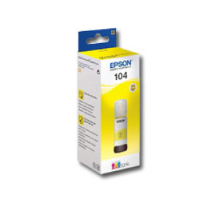 Epson 104 - Recharge d'encre jaune originale