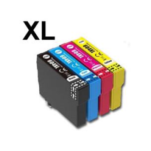 Epson 604XL - Pack 4 cartouches d'encres compatibles