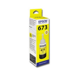 Epson T6734 - Recharge d'encre jaune originale