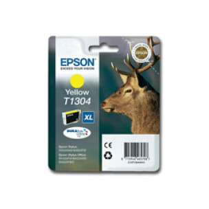 Epson C13T130440 - Cartouche d'encre Durabrite jaune XL T1304