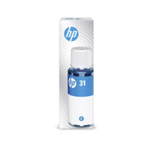 HP 31 1VV26AE - Bouteille d'encre cyan originale