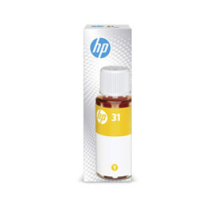 HP 31 1VU28AE - Bouteille d'encre jaune originale