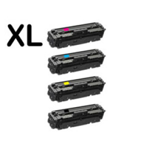 HP 415X - Pack de 4 toners remanufacturés