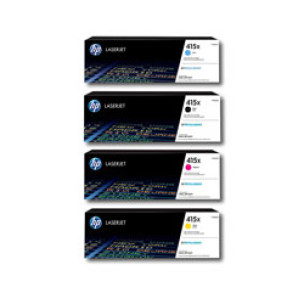 HP 415X - Pack Cartouches toner couleurs et noir