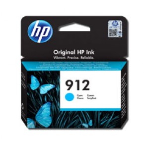HP 912 - Cartouche d'encre cyan origine HP 912