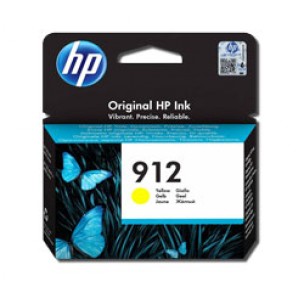 HP 912 - Cartouche d'encre jaune origine HP 912