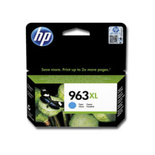 HP 963XL - Cartouche d'encre cyan origine HP 963XL