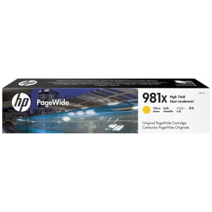 HP 981X - Cartouche d'encre jaune de marque 981X