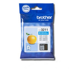 Brother LC3211C - Cartouche d'encre cyan origine Brother LC3211C