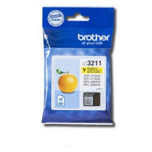 Brother LC3211Y - Cartouche d'encre Jaune origine Brother LC3211Y