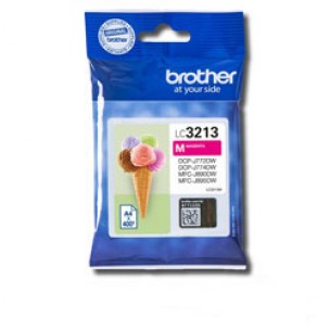 Brother LC3213M - Cartouche d'encre magenta origine Brother LC3213M