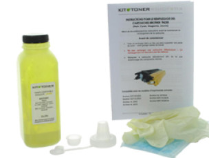 Brother TN230Y - Kit de recharge toner compatible Jaune