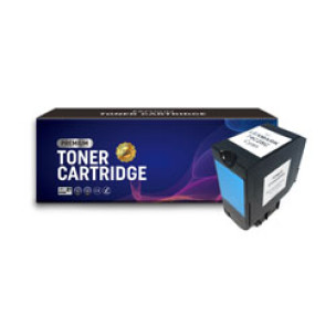 Lexmark 74C2SC0 - Cartouche toner compatible cyan premium