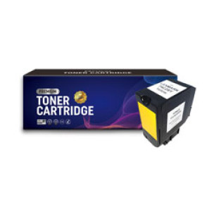 Lexmark 74C2SY0 - Cartouche toner compatible jaune premium