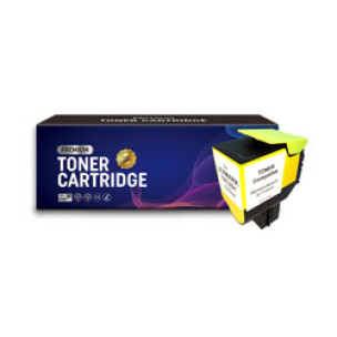 Lexmark 78C20Y0 - Cartouche toner compatible premium jaune