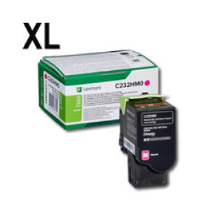 Lexmark C232HM - Cartouche de toner magenta C232HM 