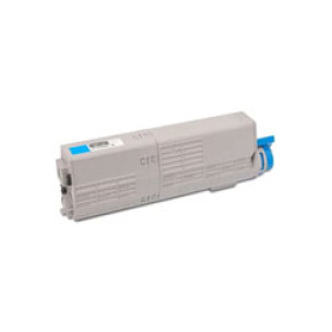 Oki 46490607 - Cartouche de toner compatible cyan
