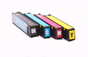 HP 973X - Pack de Quatre Cartouches d'encre compatibles
