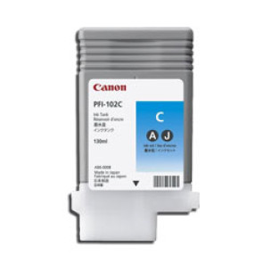 Canon PFI 102C - Cartouche encre origine cyan PFI 102C