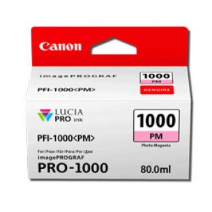 Canon PFI1000PM - Cartouche d'encre photo magenta Canon PFI1000PM