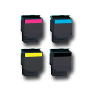 Xerox C310 et C315 - Pack de 4 toners compatibles 4 couleurs