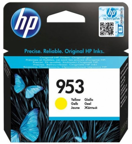 Cartouche d'encre jaune HP 953 pour HP Officejet Pro 8719