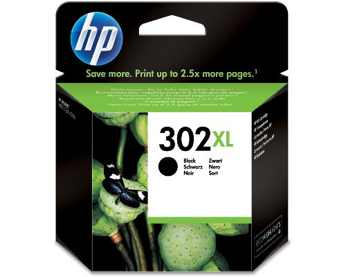 Cartouche d'encre noire originale HP 302 XL pour imprimante HP Officejet  4650